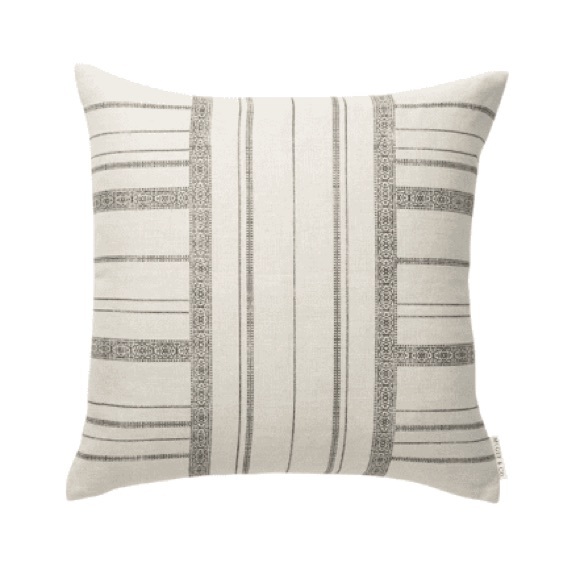 NWT Studio McGee x Susan Connor Piet Pillow Cover - Cream and Black